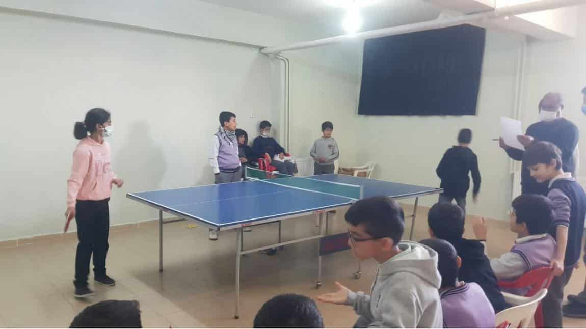 Okulumuzda Masa tenisi turnuvası düzenlendi.